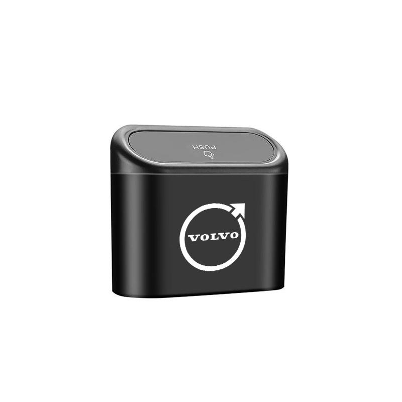 Portable Car Trash Can Hanging Organization Storage Box For Volvo XC90 V90 V60 XC60 V40 S80 S60 S90 C40 XC40 V70 XC70 C30 C70