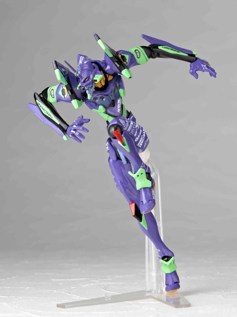 Revoltech Yamaguchi Evangelion Eva Racing 2012 Evangelion RT Apple Shiden NO.100EX Unit-01 / Unit-01