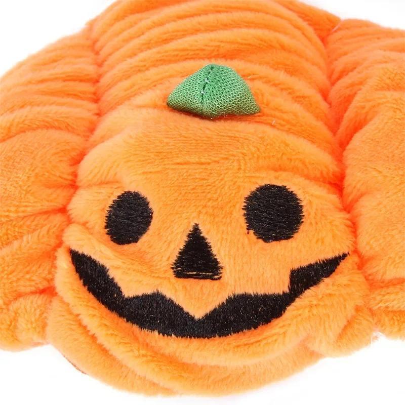 Halloween Pet Cat Dog Pumpkin Hat Halloween Ghost Day Decorative Supplies Small Medium And Large Dogs Teddy Fadou Headgear