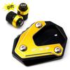New For HONDA CBR650R CB650R CB 650R CBR 650 R -2023 Motorcycle Accessories Kickstand Side Stand Enlarge Pad Free Valve Caps