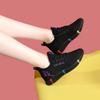Spring Summer Board Shoes Women's Soft-soled Non-slip Fashion Casual All-match Sports Shoes Black Running Shoes