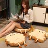 Bread Toast Cushion Cute Stuffed Chair Pad Seat Cushion with Anti-Slip Bottom for Office Chairs Kitchen Chairs Bedroom Floor Sitting