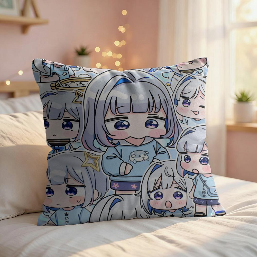 Милая наволочка Amane Kanata из шелковистого короткого плюша на подушку, с потайной молнией, пылезащитная, для диванной подушки, для домашнего декора