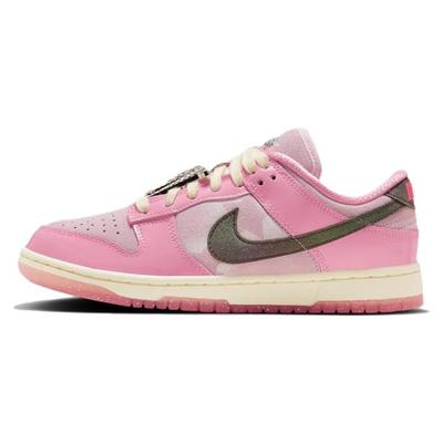 Женские кроссовки Dunk Low LX Barbie розовые, розовые, бледно-ванильные, FN8927-621