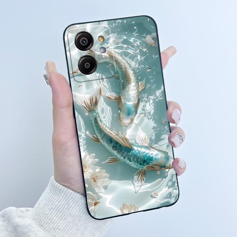 Для Blackview Color 8 6.75" Color8 Oscal Modern 8 Милый Кролик Любовь Задняя Мягкая ТПУ Силиконовая Чехол-Бампер Для Blackview Color 8 Чехол