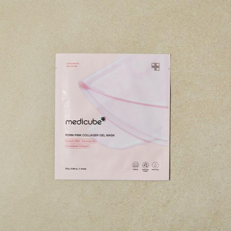 Medicube PDRN Розовая коллагеновая гелевая маска-пак 4 листа