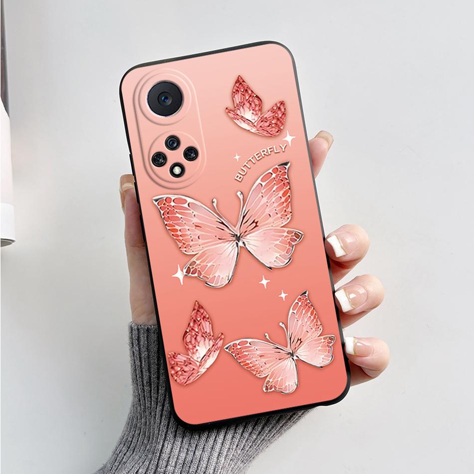 Funda For Honor 50 Capa Huawei Nova 9 Phone Case Soft Silicone Cute Cat Bear Cartoons Back Cover For Nova9 Honor50 Coque Bumper