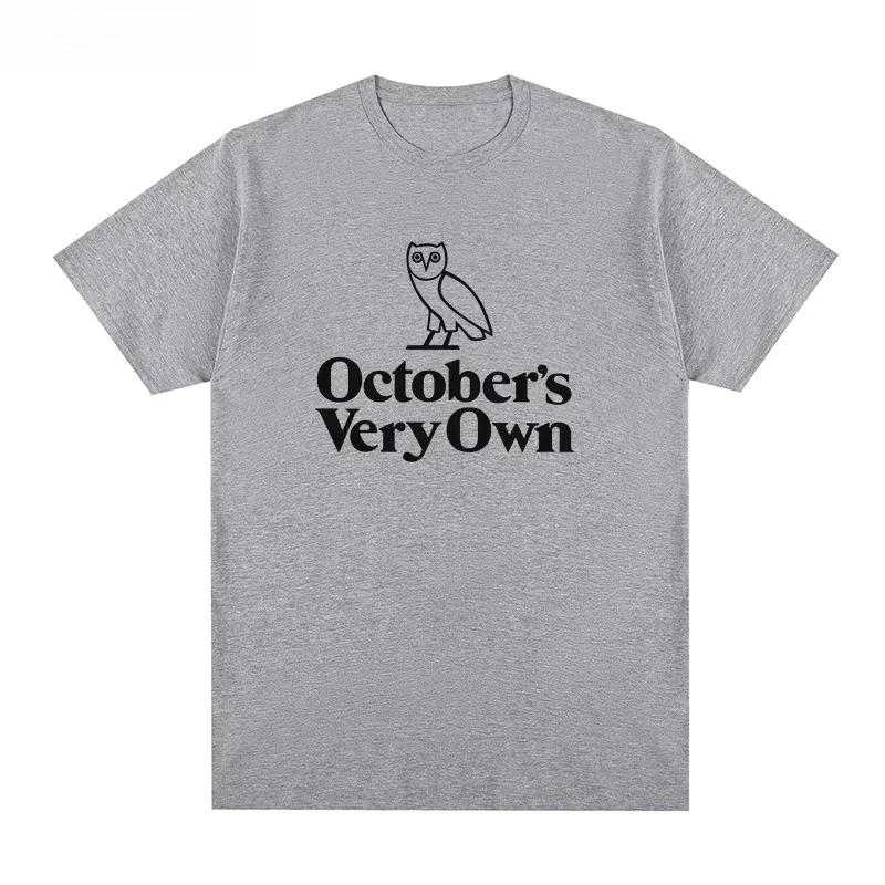 2025 Summer New OVO Tshirt Drake Tee Printed Graphic Fashion Casual High Quality Breathable Round Oversize Tshirt