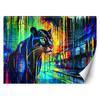 Wallpaper Panther Animals Abstraction