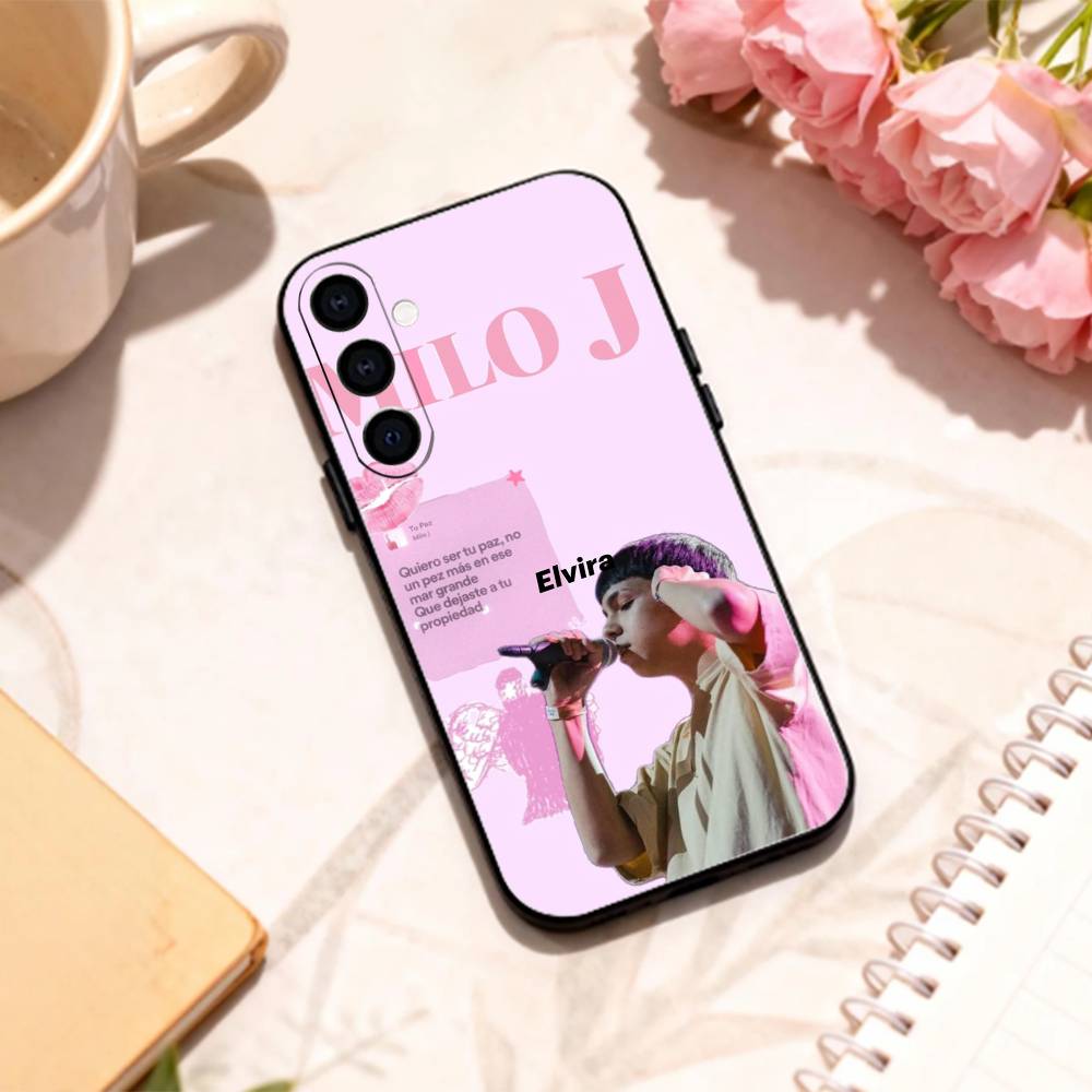 COOL R-Rapper Milo J phone Case For Samsung Galaxy A73,A72,A71,A70,A53,A52,A51,Others Soft Black Shell