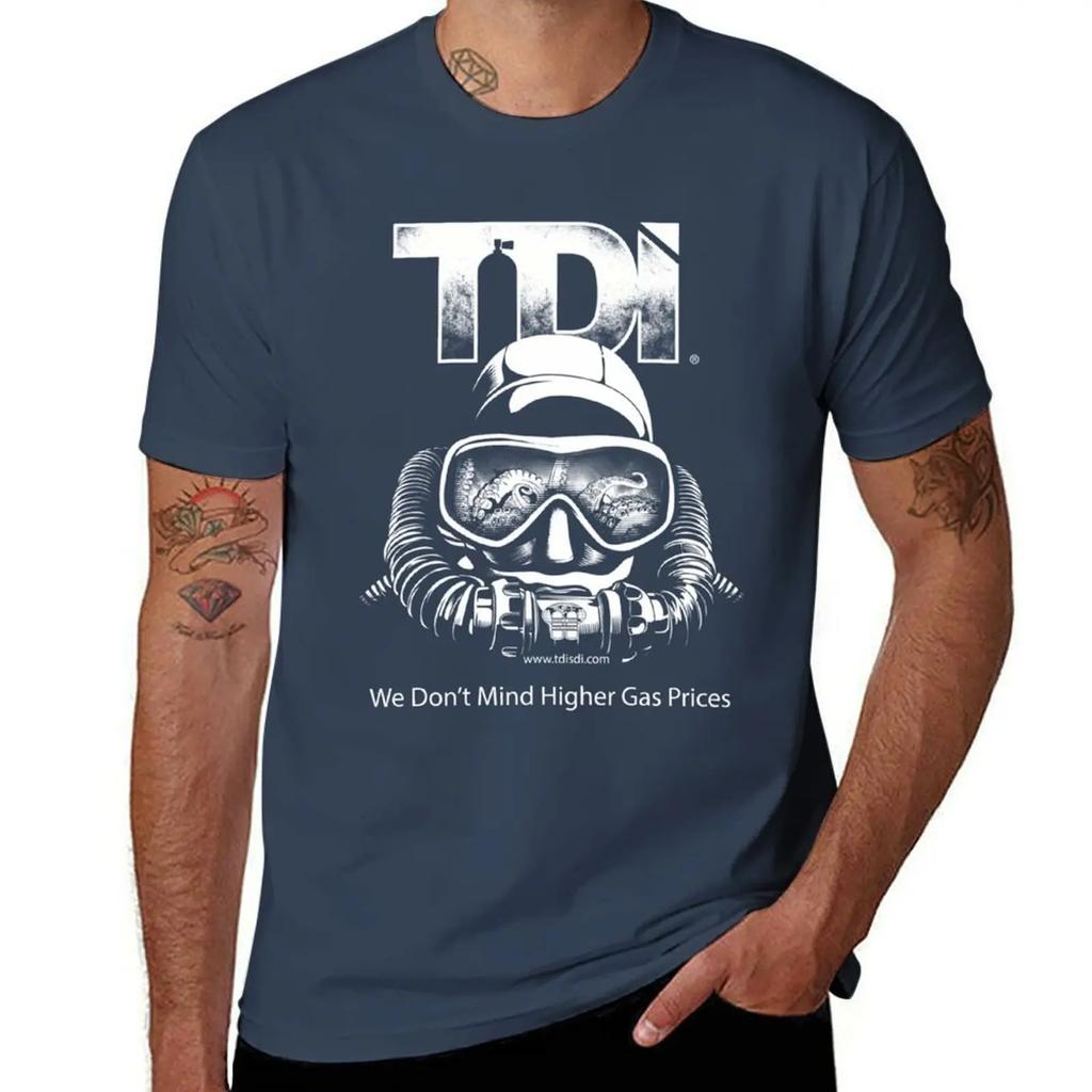 Technical Diving International Футболка быстросохнущая графическая футболка винтажные милые топы индивидуальные рубашки комплекты для мужчин