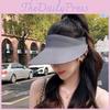 Summer Outdoor Uv Protection Hat With Wide Brim And Breathable Ice Silk Fabric For Womens Sun Shade