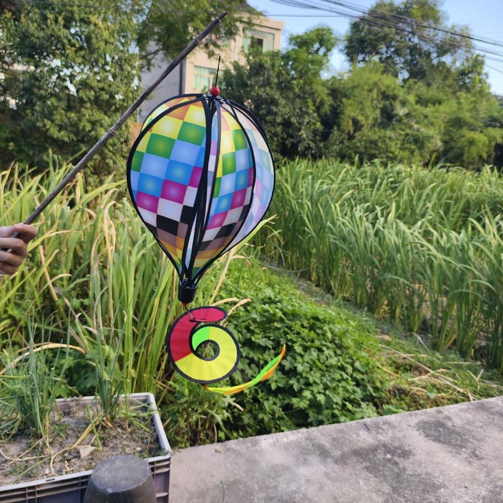 Воздушный шар в полоску Wind Spinner Wind Chime Детские игрушки для детского сада