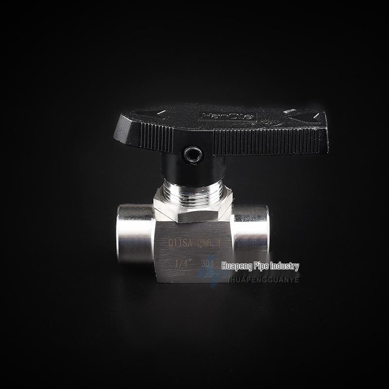 High Pressure 304/316 Stainless Steel Female Thread Ball Valve NPT - Imitation Meigao Straight Through Instrument Panel Type G