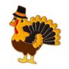Vintage Creative Dripping Oil Big Rooster Turkey Corsage Brooches for Women Cute Personality Memorial Pins Festival Jewelry Gift