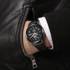 Лучший бренд роскошные мужские часы бизнес кварцевые часы календарь дата часы кожаные спортивные наручные часы для мужчин