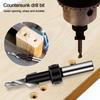 Remon Demolition Wood Milling Cutter Round Shank Countersink Drill Bit Drill Bit Woodworking