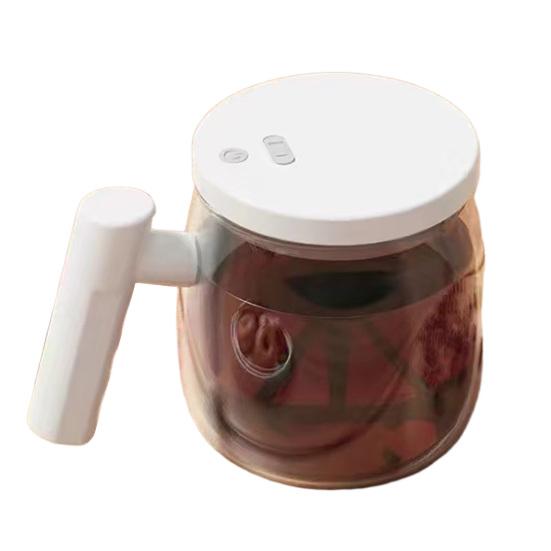 Автоматическая кружка для перемешивания кофе Электрический миксер Высокоборосиликатное стекло Легкая Портативная Универсальная Автоматическая мешалка для напитков