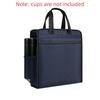 Waterproof Zippered Document Bag Oxford Students Portable Bag Durable File Tote Bag Pouch  Book