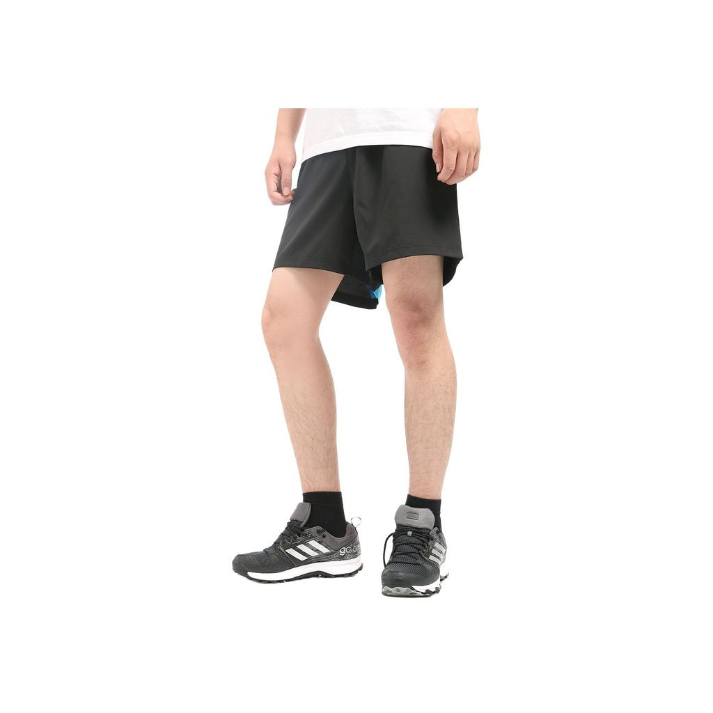 Adidas Mens Running Series Color Block Moisture-Wicking Breathable Elastic Sports Shorts Men Shorts Black DX9698