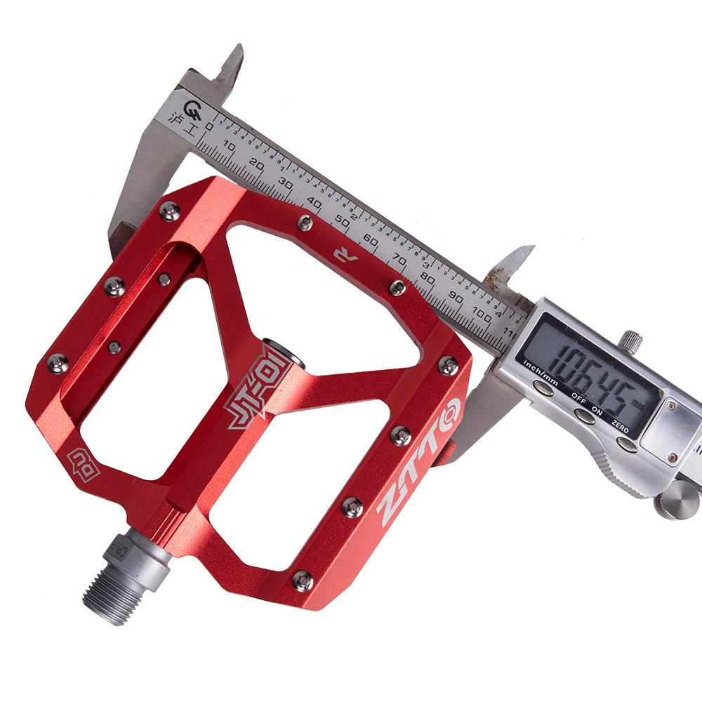 ZTTO MTB Cycling Pedals DU Sealed Bearing Ultralight Aluminum Alloy Footboard Anti-Slip Bicycle Platform Pedals DH Bicycle Parts