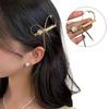 Electroplate Bowknot Hair Clip Metal Hair Clip Korean Hairpin Female Side Clip Cute Hair Decors Women Fashion Barrettes