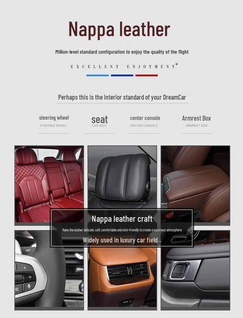 Подходит для Roewe RX5 Max, i6, i5, RX3, EI6, 350, 550, 750, 360 Чехол на руль из натуральной кожи