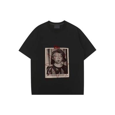 Футболка Хип-хоп West Coast Футболка большого размера Harajuku Hip hop Короткая фигура Летняя уличная одежда Топы Футболка Топ Свободный и удобный