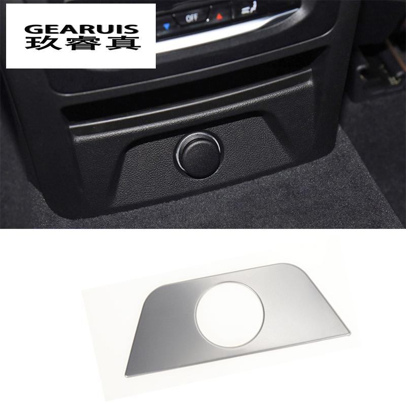 Стайлинг автомобиля сзади, розетка для кондиционера, ряд прикуривателя, наклейки, отделка для BMW X3 G01 2018, интерьер авто