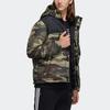Adidas Neo Down Jacket Winter Men's Camouflage (Unisex) Down Jackets H45238