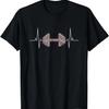 Dumbbell Barbell for Fitness and Bodybuilding T-Shirt