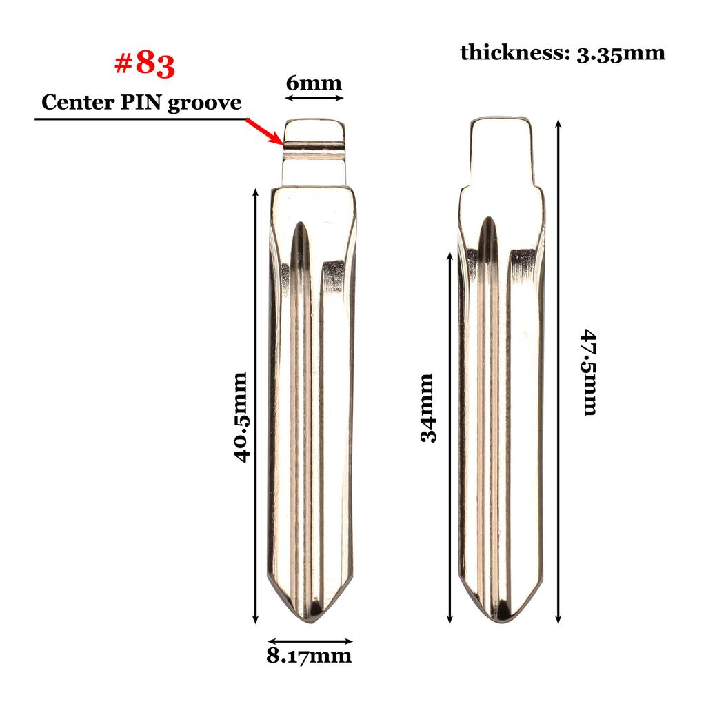 Jingyuqin VA2 HU83 SX9 #17 #53 #54 #58 #72 #73 #83 # 99 #122 для Citroen C4L Triumph для Peugeot 307 207 выкидной ключ для автомобиля