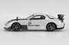 Sunrich MINI GT 1/64 Mazda RX-7 RE Amemiya Серебристый металлик (Правый руль) Готовая модель MGT01106-R