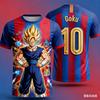 Summer 2026 Dragon Ball Retro Fitness T-shirt Men's Oversized 3D Printed Short-sleeved Family Unisex Children's Sports Shirt Y2k