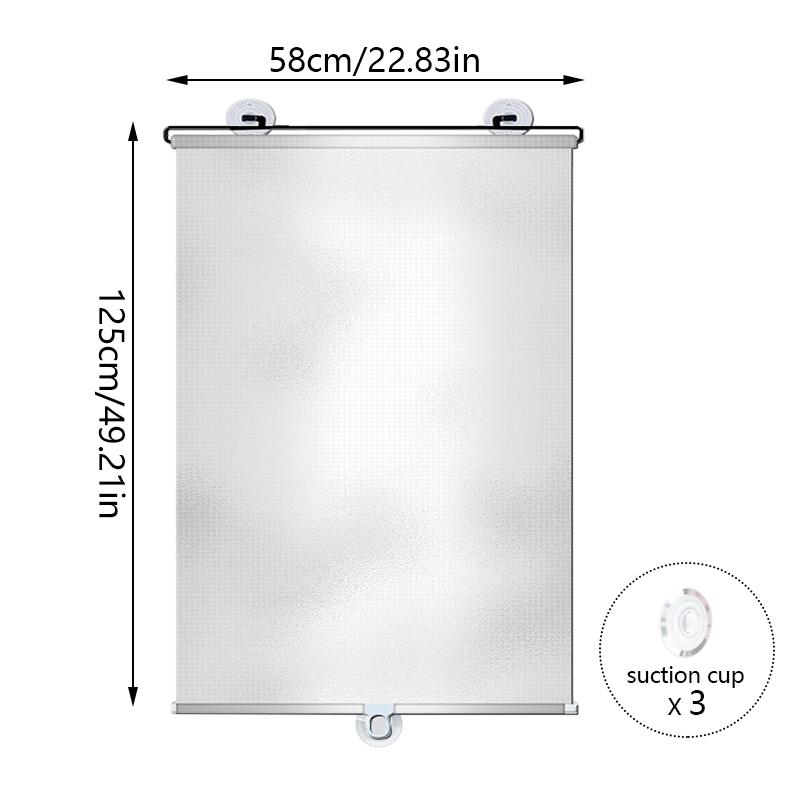 Автоматическая телескопическая теплоизоляционная занавеска, летний солнцезащитный крем, теплоизоляционный солнцезащитный козырек