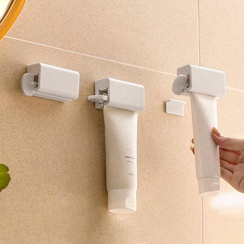 Выжималка зубной пасты Привлекательность Ручной выжимной зубной пасты Зажим для зубной пасты Аксессуары для ванной комнаты Настенный Экономия труда