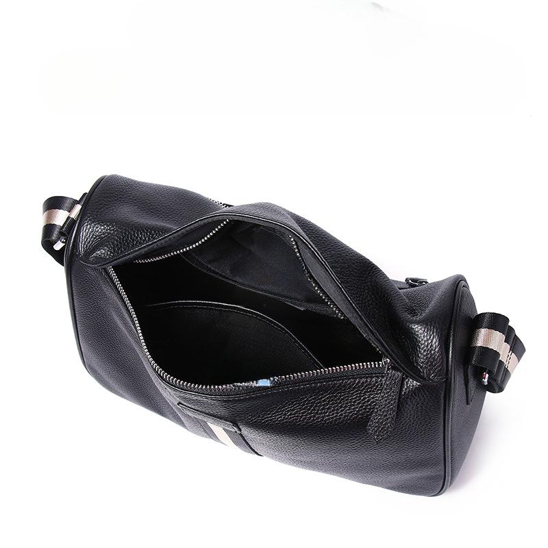 Сумка через плечо мужская Senior Sense of Большая вместимость Поперечная кожаная сумка для отдыха мужская модная мужская сумка через плечо