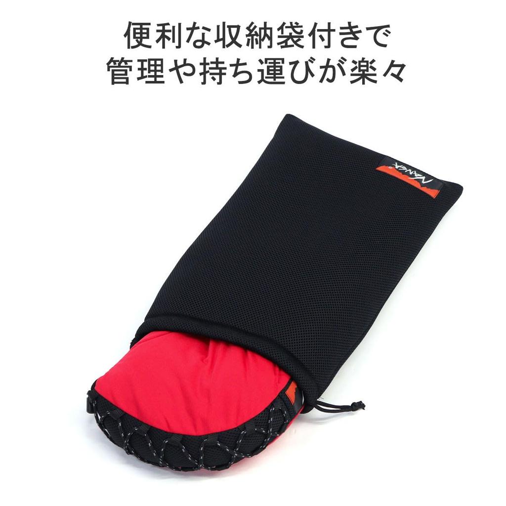 Спальное снаряжение NANGA Camp Подушка для спального мешка 2025 Модель N0000049 RED2(КРАСНЫЙ×ЧЕРНЫЙ)