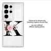 Чехол для Samsung Galaxy S26 S23 Ultra S24 S22 FE S25 Edge Note 20 Ultra 10 S20 Plus S21 Чехол для телефона Цветочные буквы