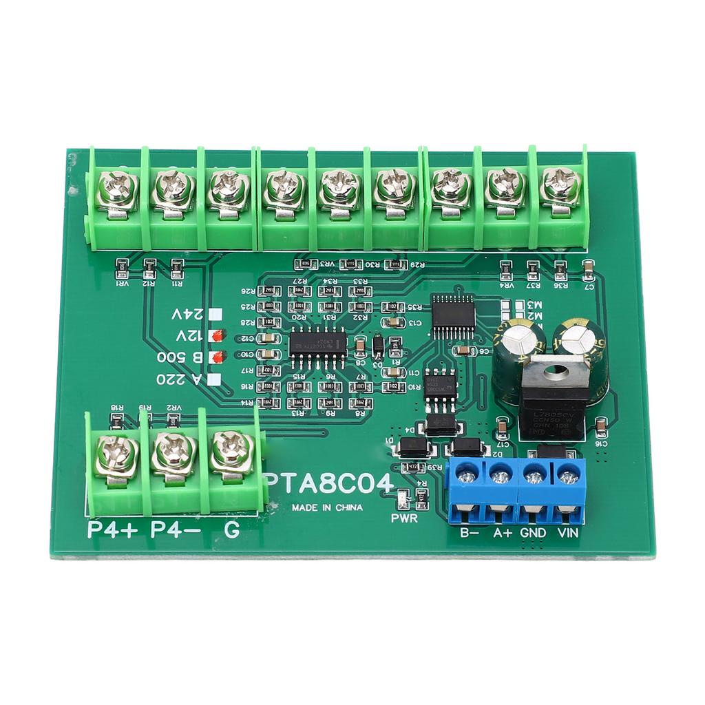 4 Channel PT100 RTD RS485 Temperature Sensor Board Temp Acquisition Module Resistance Collector