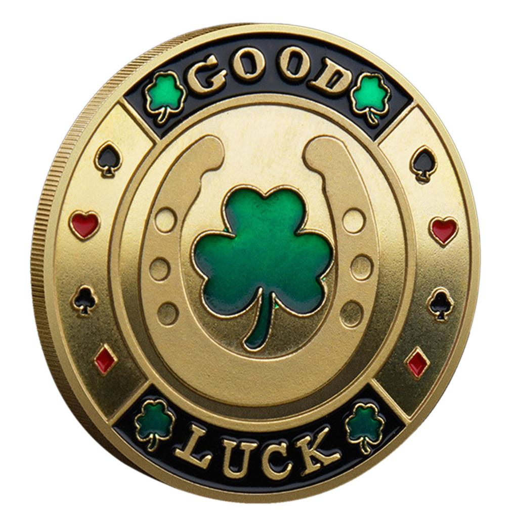 Защитные приспособления для покерных карт Монеты Коллекционные предметы Настольные игры Защитные приспособления для покерных карт Металлические фишки для покера Монеты Аксессуары для покера