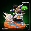 21cm/8.26in Anime Dragon Ball Z Figure Vegeta vs Guldo Action Figure Ginyu Force Statue Collectible Model Toys Gift