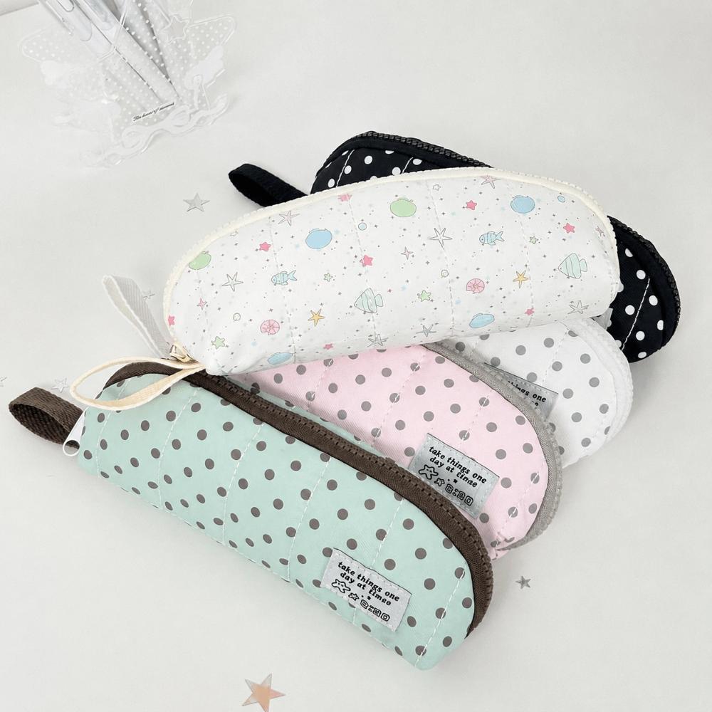 with Hand Strap Pen Bag Large Capacity Stationery Bag Durable Stationery Organizer  School Supplies