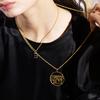 Mezmic Daebak 925 18K Gold Plated 925 Sterling Silver Necklace _62.5Cm