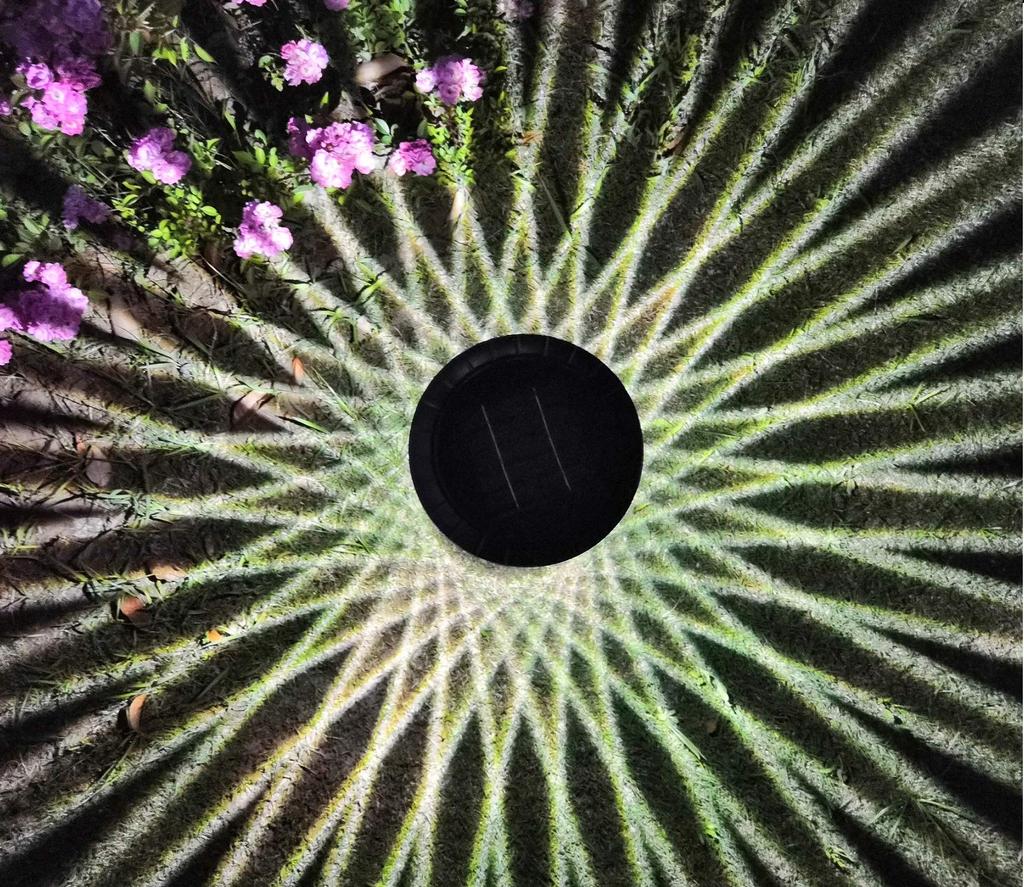 GWSOLAR 5-Piece Smart Lighting Solar Garden Light Set, Waterproof, Warm White, 50 Lumens, 70.5cm Tall, Automatic OnOff, for Garden, Entryway, Path,