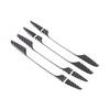 Soft Carbon Fiber Exterior Door Handle Trim Sticker For Subaru Forester SK 19-24