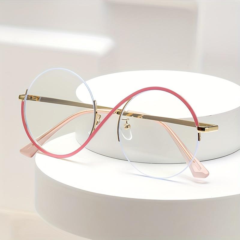 Для Vision Premium Очки с защитой от синего света Женские Стильные Металлический сплав Полуободковые Компьютерные Очки Модные Премиум Для защиты