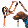 Dog Head Halter With Safety Strap, Dog Head Collar With Reflective Strap, No-pull Dog Collar Adjustable Dog Harness Training-In Stock 25-26
