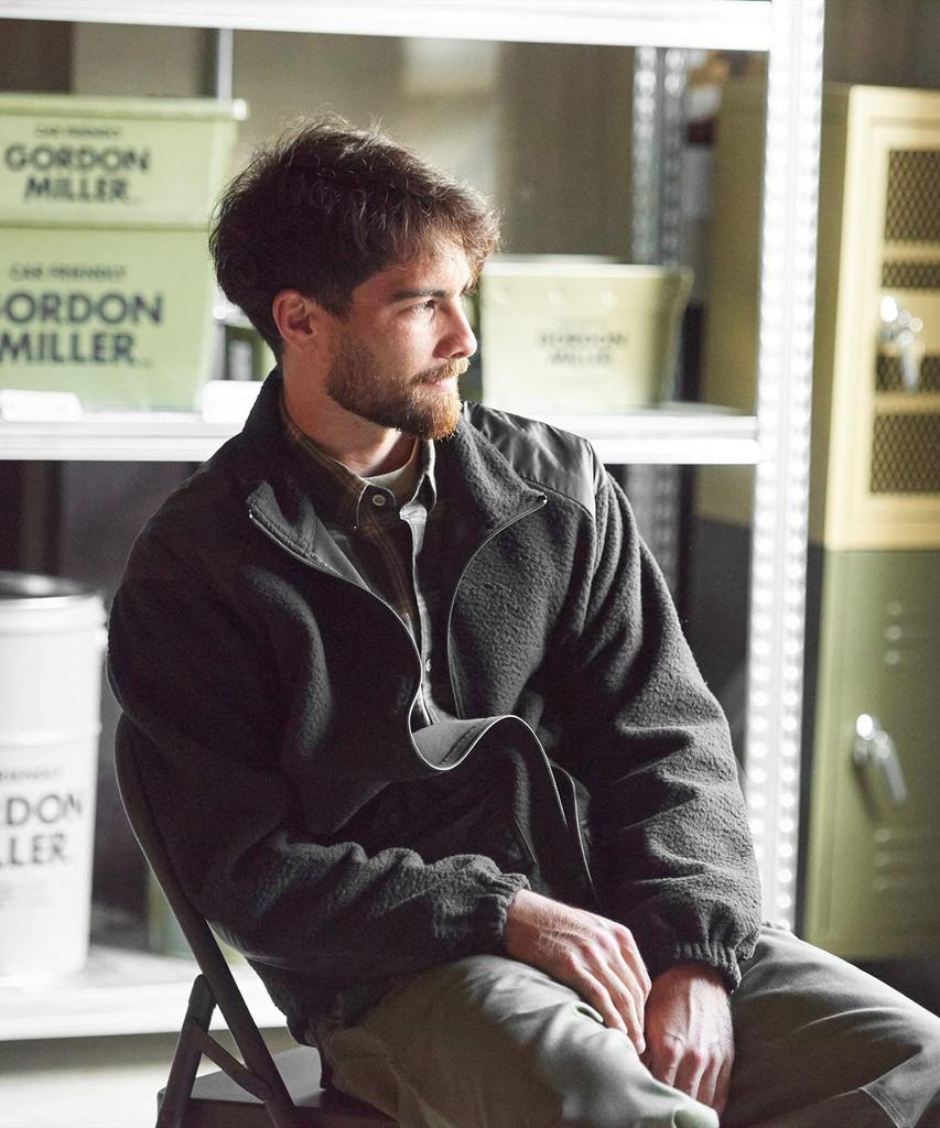 GORDON MILLER Куртка Karuishi Fleece Zip Up Blouson TORAY Высококачественный флис KARUISHI Размер L Черный 1626911 Мужская