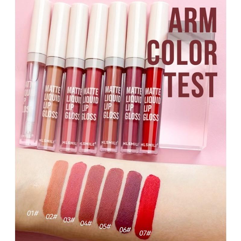 6 цветов матовая антипригарная губная помада Cup Lip Glaze водостойкая невыцветающая жидкая губная помада Water Light увлажняющий блеск для губ